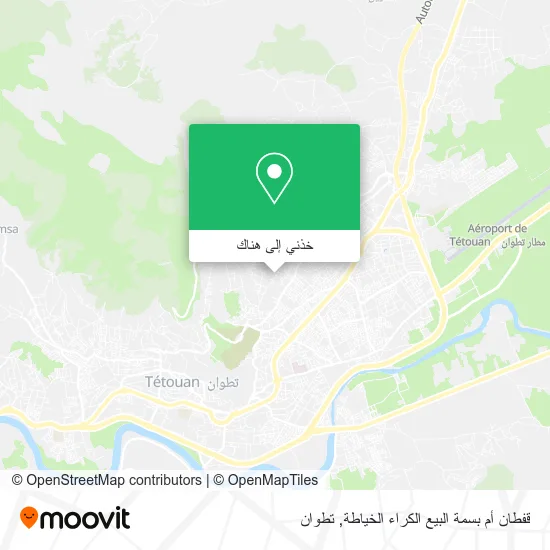 خريطة قفطان أم بسمة البيع الكراء الخياطة