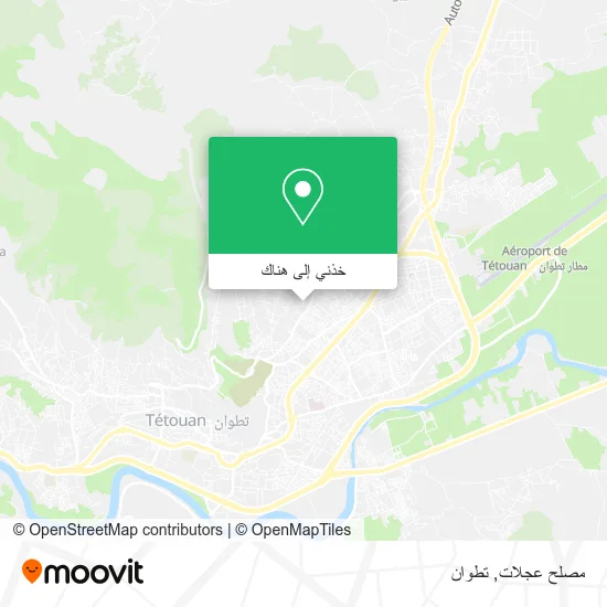 خريطة مصلح عجلات