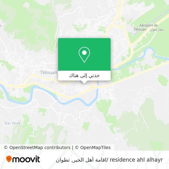 خريطة residence ahl alhayr /اقامة أهل الخير