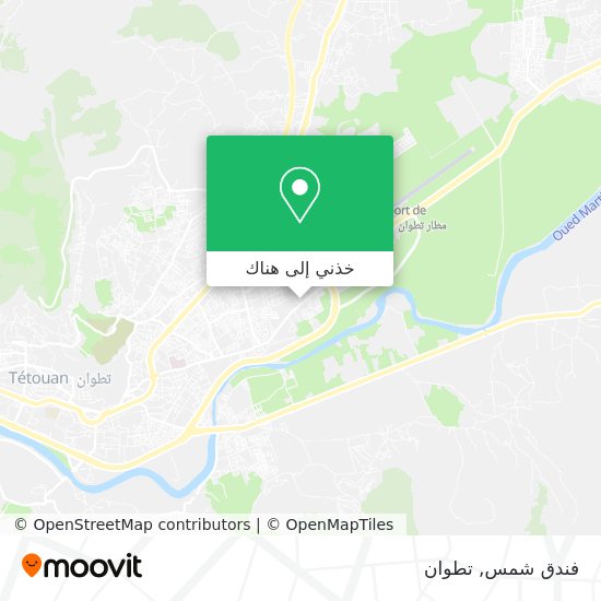 خريطة فندق شمس