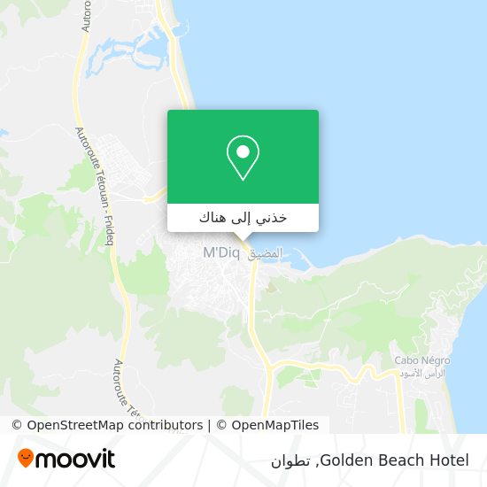 خريطة Golden Beach Hotel