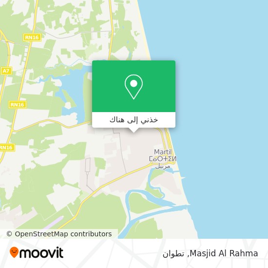 خريطة Masjid Al Rahma