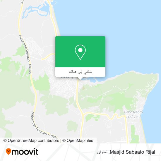 خريطة Masjid Sabaato Rijal
