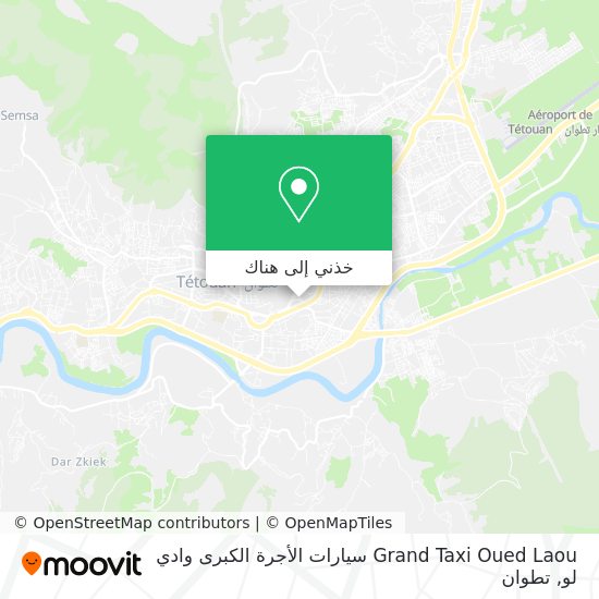 خريطة Grand Taxi Oued Laou سيارات الأجرة الكبرى وادي لو