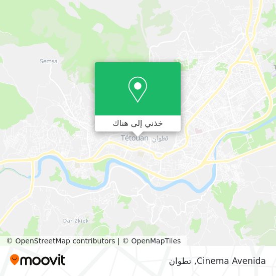 خريطة Cinema Avenida