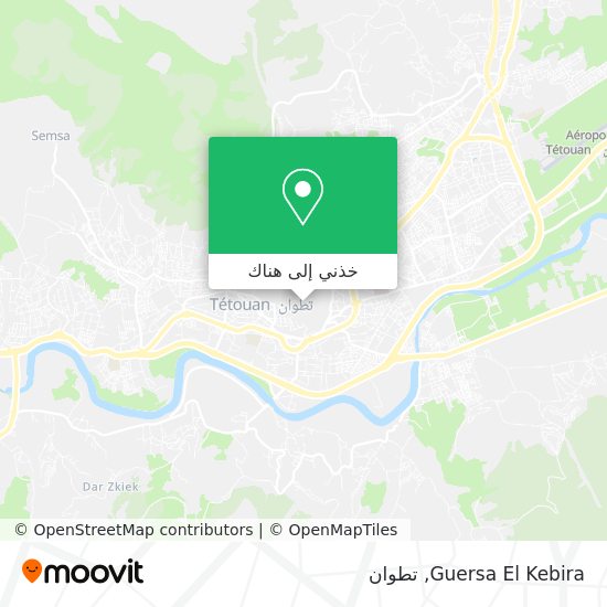 خريطة Guersa El Kebira