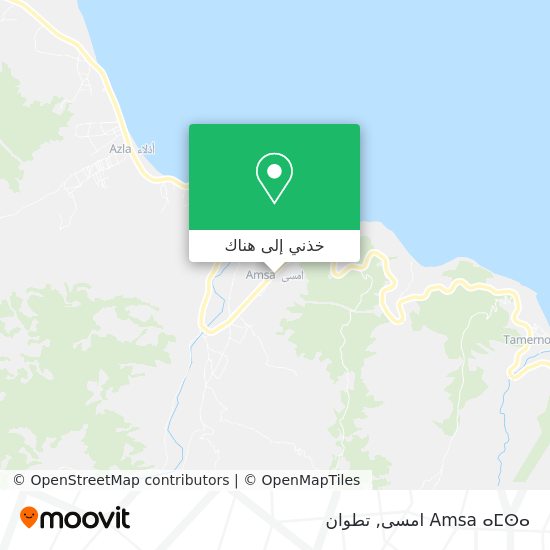 خريطة Amsa ⴰⵎⵙⴰ امسى