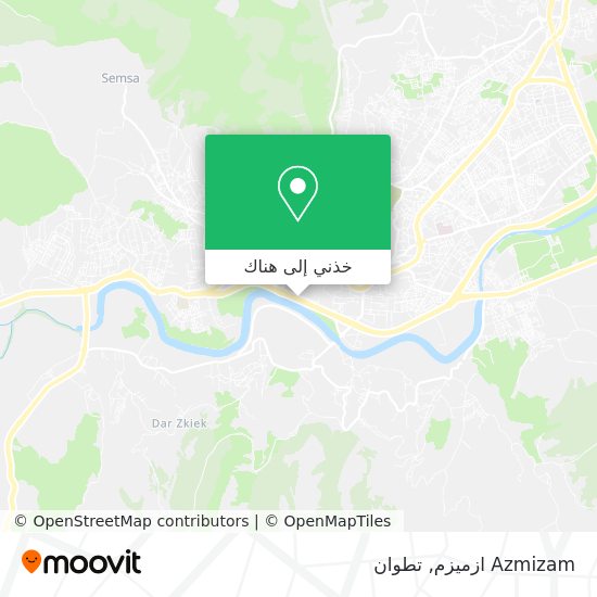 خريطة Azmizam ازميزم