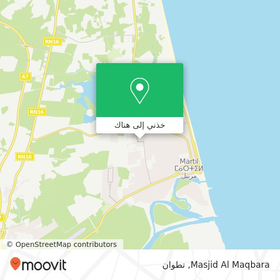 خريطة Masjid Al Maqbara