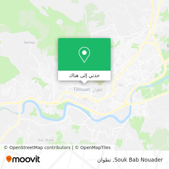 خريطة Souk Bab Nouader