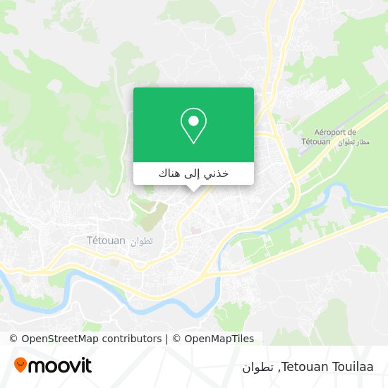 خريطة Tetouan Touilaa