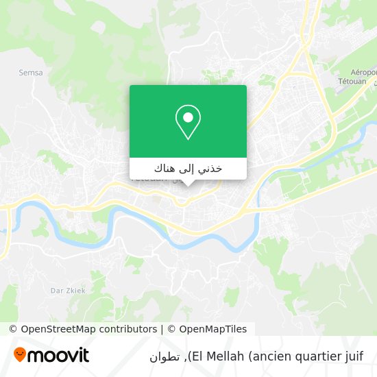 خريطة El Mellah (ancien quartier juif)