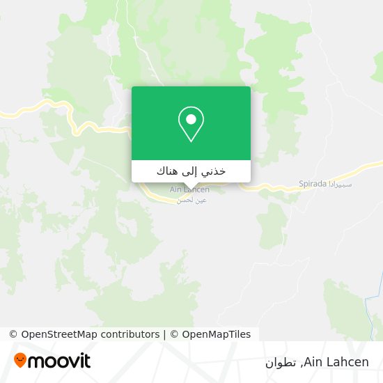 خريطة Ain Lahcen
