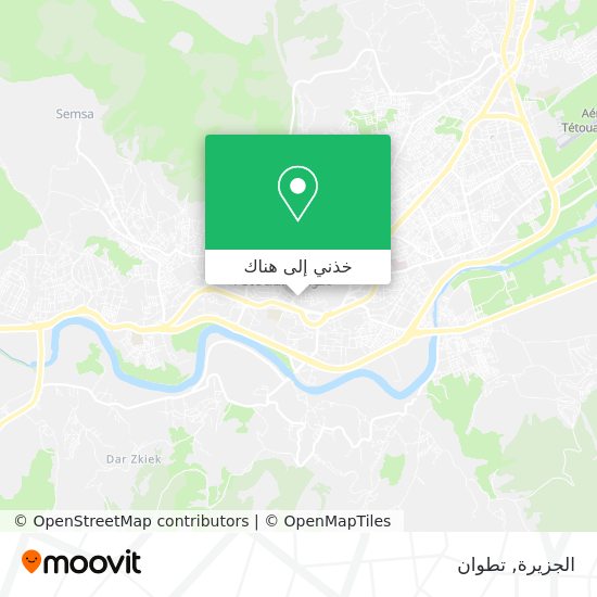 خريطة الجزيرة