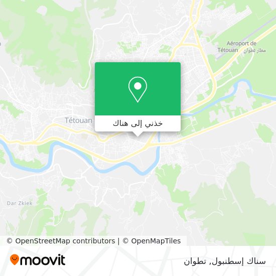 خريطة سناك إسطنبول