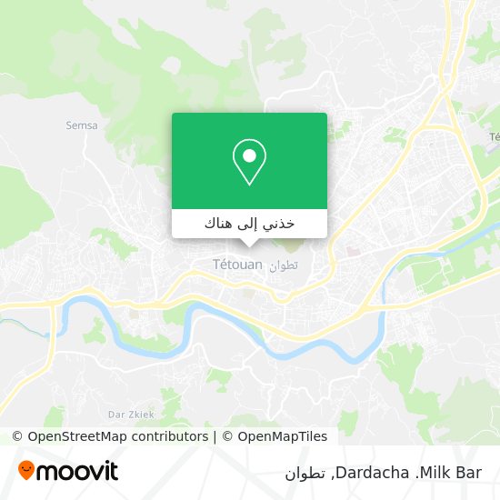 خريطة Dardacha .Milk Bar