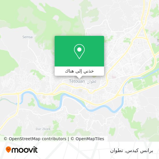 خريطة برانس كيدس