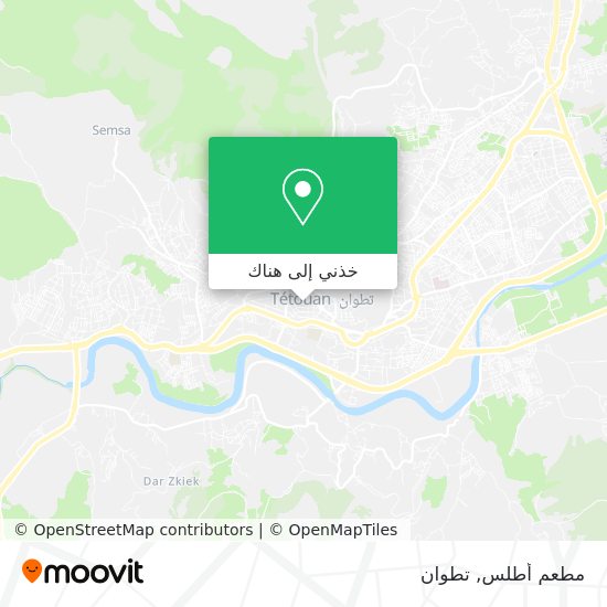 خريطة مطعم أطلس