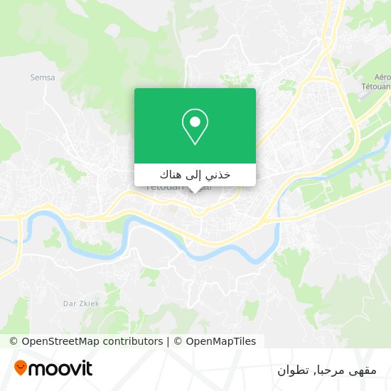 خريطة مقهى مرحبا
