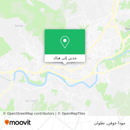 خريطة مودا جوفن
