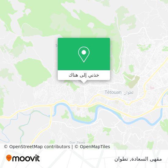 خريطة مقهى السعادة
