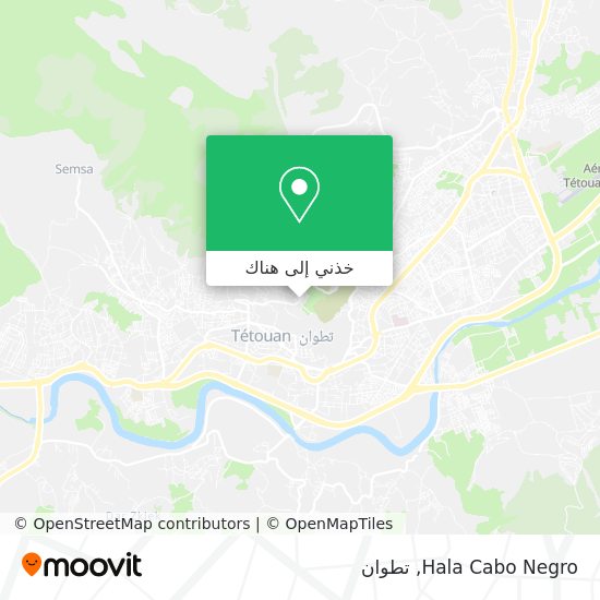 خريطة Hala Cabo Negro
