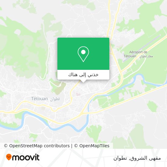 خريطة مقهى الشروق