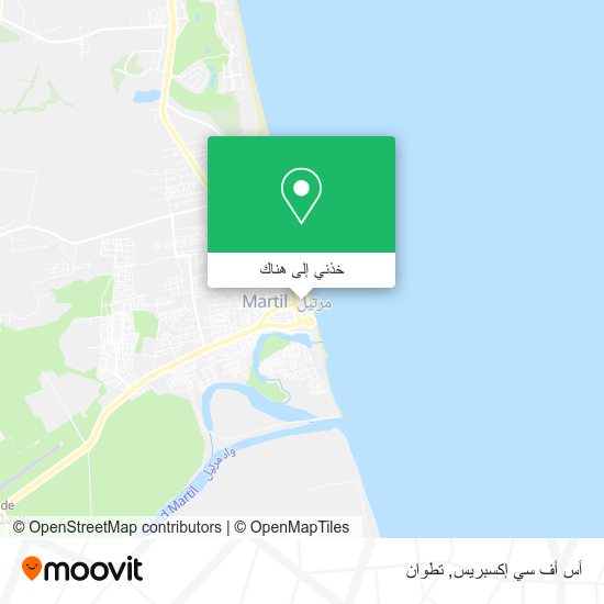 خريطة أس أف سي إكسبريس