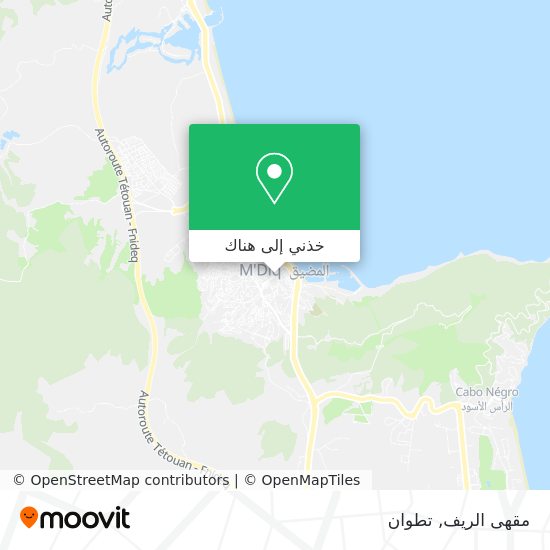 خريطة مقهى الريف