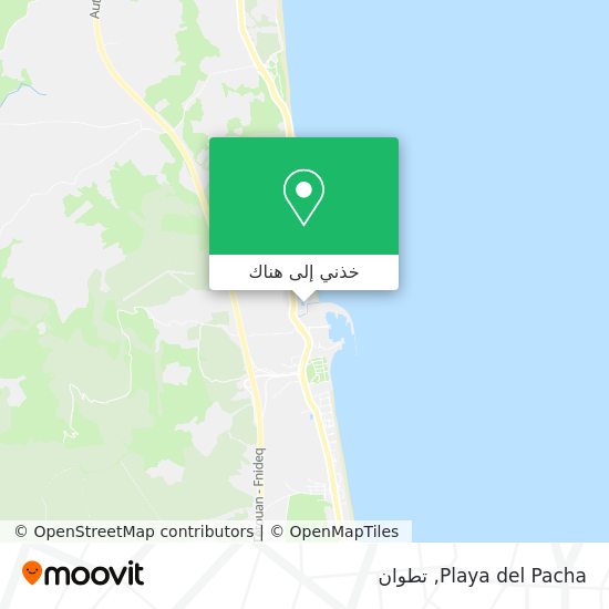 خريطة Playa del Pacha