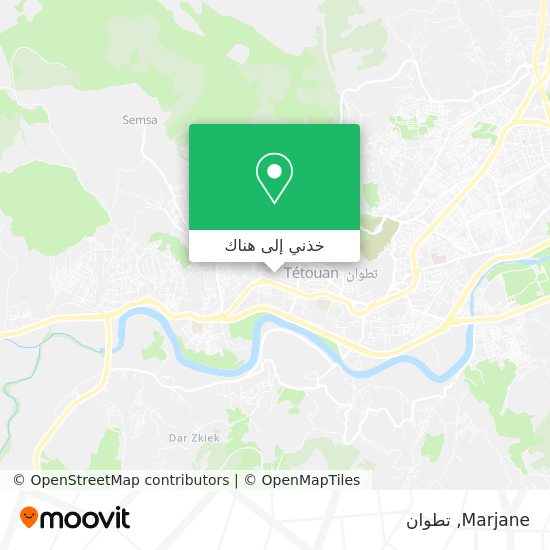 خريطة Marjane