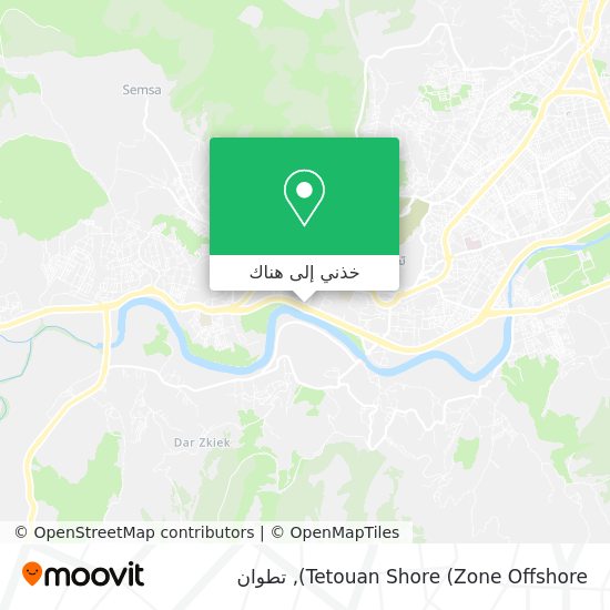 خريطة Tetouan Shore (Zone Offshore)