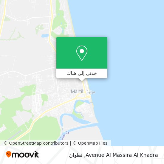 خريطة Avenue Al Massira Al Khadra