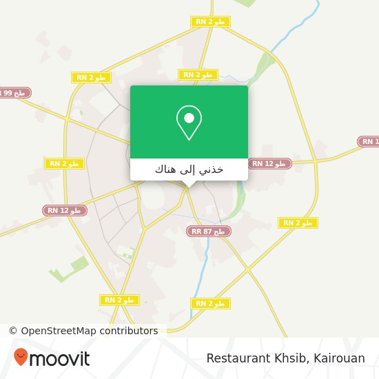 خريطة Restaurant Khsib