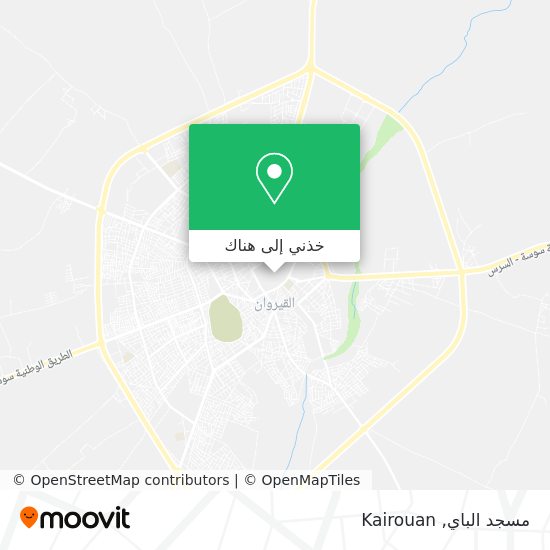 خريطة مسجد الباي