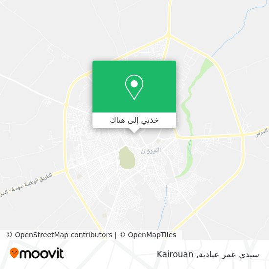 خريطة سيدي عمر عبادية
