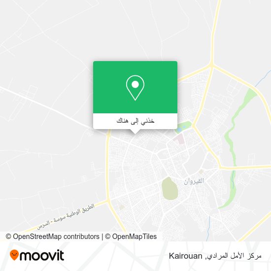خريطة مركز الأمل المرادي