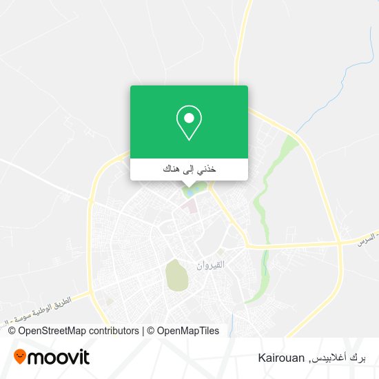 خريطة برك أغلابيدس