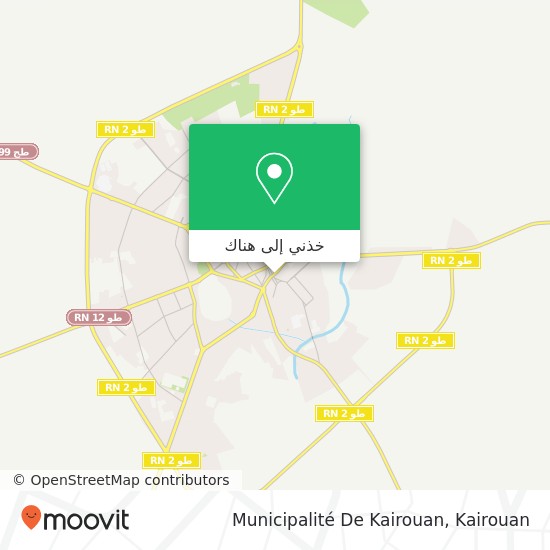 خريطة Municipalité De Kairouan