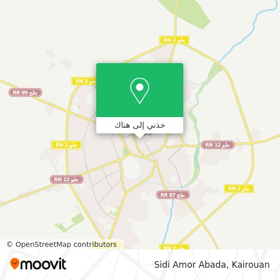 خريطة Sidi Amor Abada