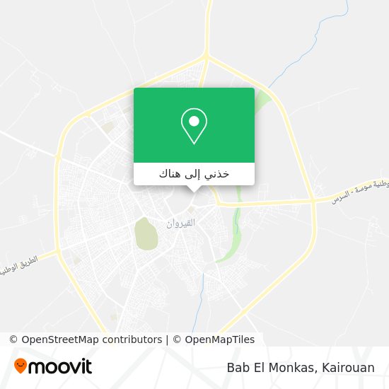خريطة Bab El Monkas