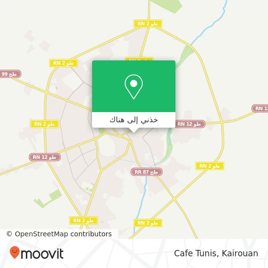 خريطة Cafe Tunis