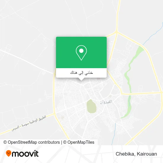 خريطة Chebika