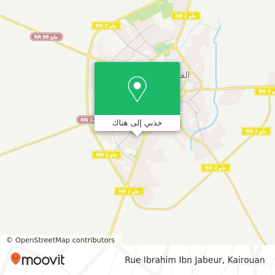 خريطة Rue Ibrahim Ibn Jabeur