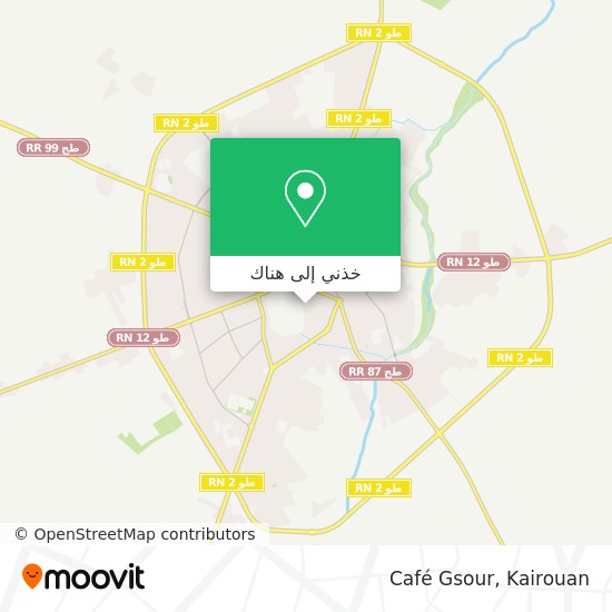 خريطة Café Gsour