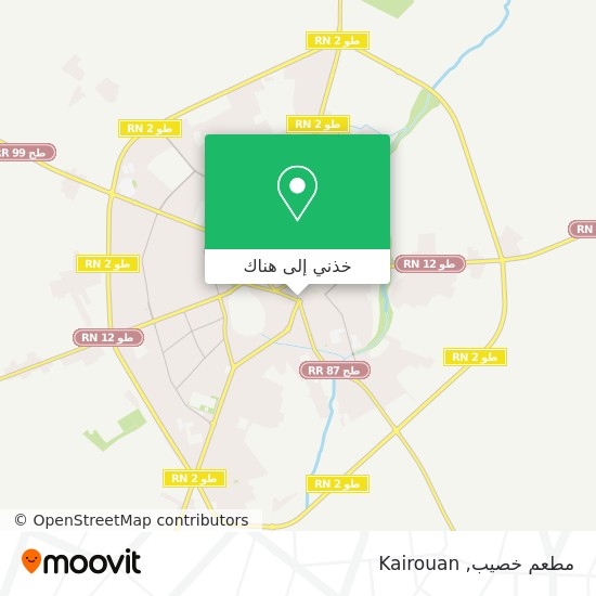 خريطة مطعم خصيب