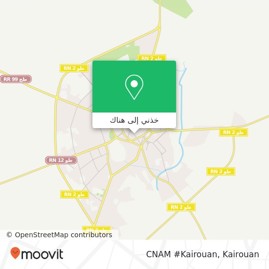 خريطة CNAM #Kairouan