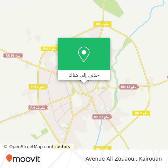 خريطة Avenue Ali Zouaoui