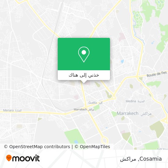 خريطة Cosamia