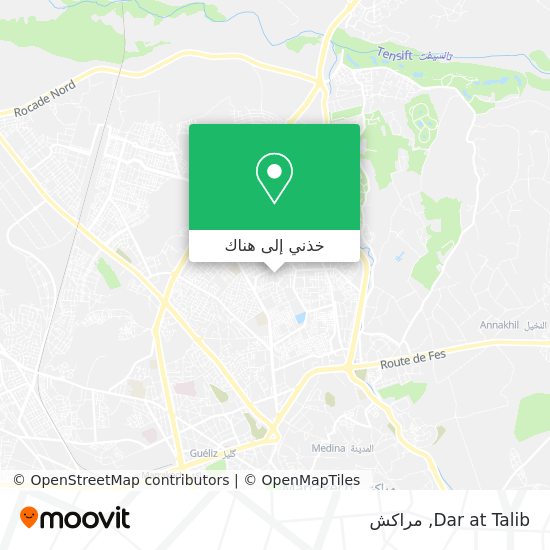 خريطة Dar at Talib